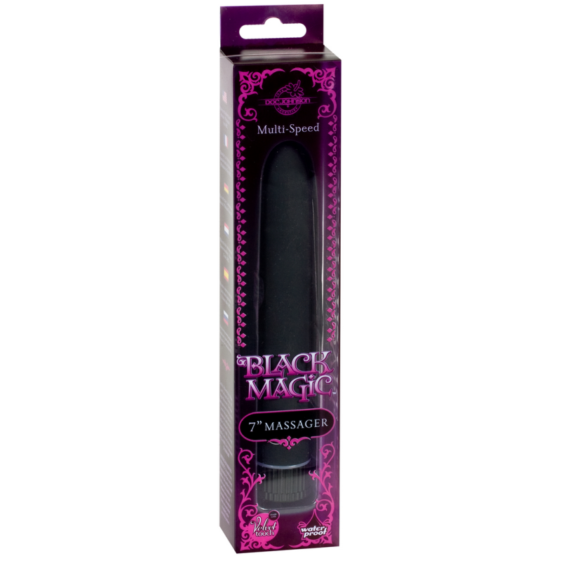 Vibromasseur Black Magic 18cm Massager