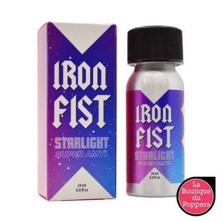 Poppers Iron Fist Starlight Super Amyl 24ml