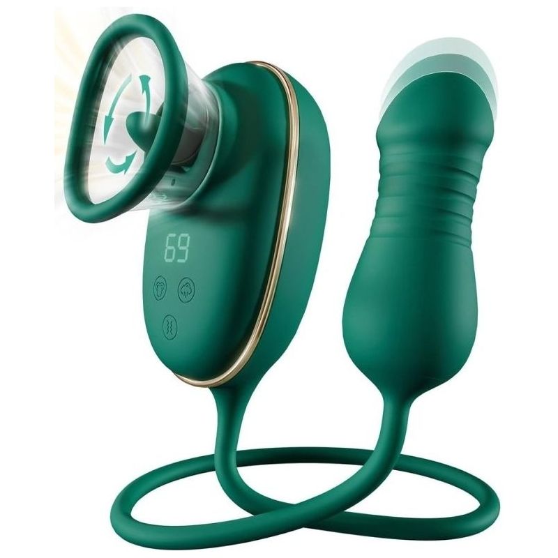 Stimulateur Anal Triple Action+ 10 x 3.7cm