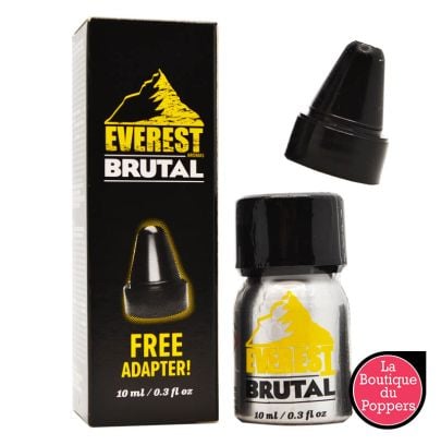 Poppers Everest Brutal Mini 10ml + Bouchon diffuseur pas cher