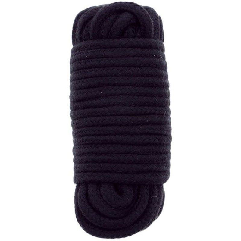 Corde Bondage Fine 10 m Noir