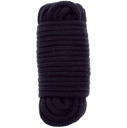 Corde Bondage Fine 10 m Noir pas cher