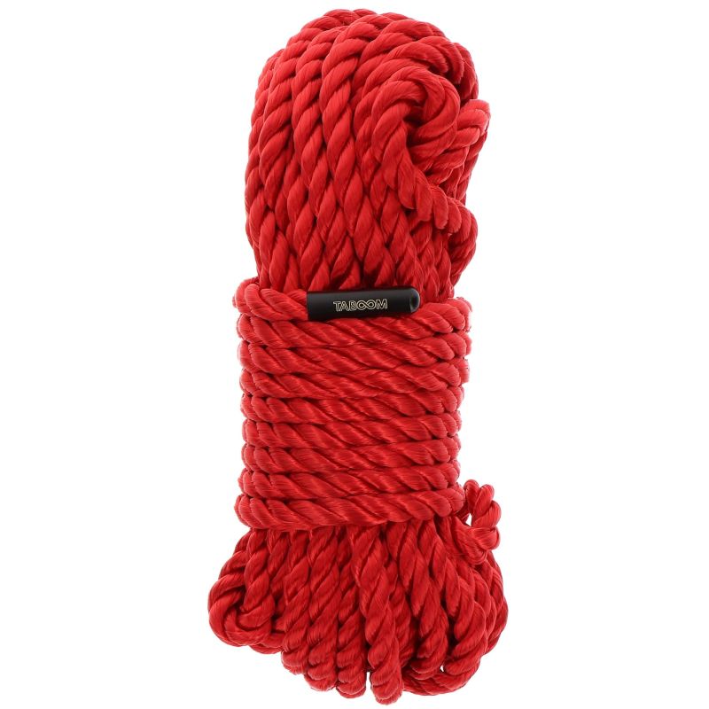 Corde de bondage Taboom 10M - 7mm Rouge