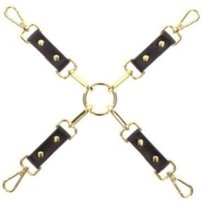 Attaches en croix Hogtie Vogue Noires pas cher