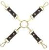 Attaches en croix Hogtie Vogue Noires