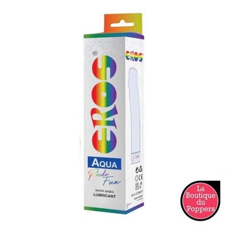 Lubrifiant Eau Eros Pride avec bouteille gode 300ml