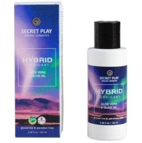 Lubrifiant Bio Hybrid Lube Aloe Vera et Huile d'Olive 100ml pas cher