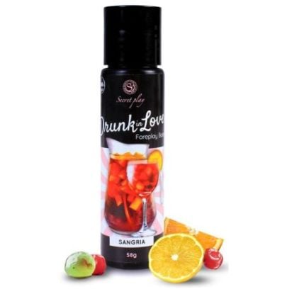 Lubrifiant Comestible Drunk In Love Sangria 60ml pas cher