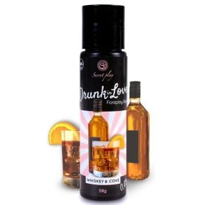 Lubrifiant Comestible Drunk In Love Whiskey & Cola 60ml pas cher