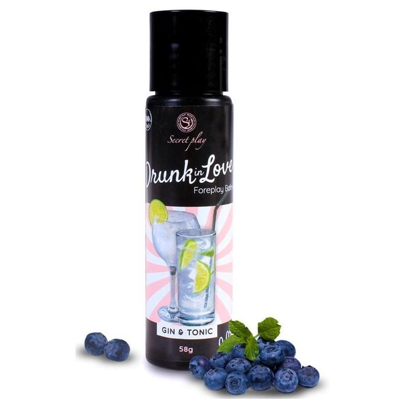 Lubrifiant Comestible Drunk In Love Gin & Tonic 60ml