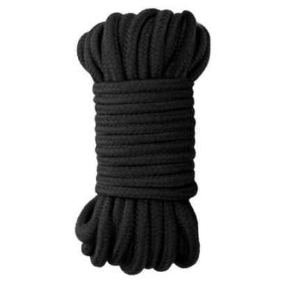 Corde pour Bondage Noire 10m pas cher