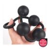 Boules anales en silicone Quarty M 35 x 4cm