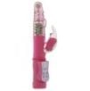 Vibro rabbit rotatif Vibe Coin 23cm Rose