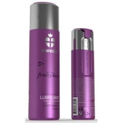 Lubrifiant Aromatisé FRUITY LOVE Framboise Rhubarbe 50 ml