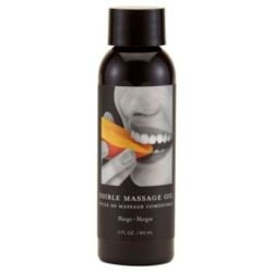 Huile de massage comestible Mangue 60ml pas cher