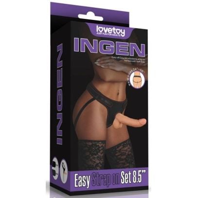 Gode ceinture Easy Strapon 17 x 4cm