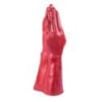 PRAY 4 FIST 38 x 14 cm Rouge