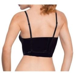 Top VINYL ZIP Noir