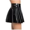 Jupe Vinyl Skirt Noire