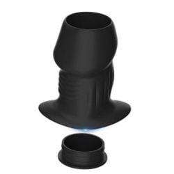 Plug Tunnel avec Bouchon Euhlo M 6.5 x 4.5 cm Noir