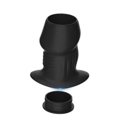 Plug Tunnel avec Bouchon Euhlo M 6.5 x 4.5 cm Noir