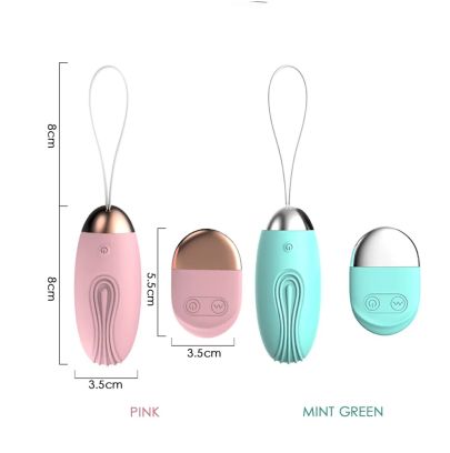 Oeuf vibrant We Love 8x3.5cm Vert Rechargeable USB