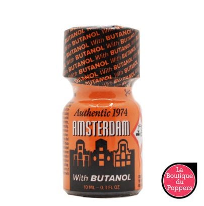 Poppers Amsterdam with Butanol 10ml Pentyl pas cher