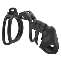 Cage Spino M 8.5 x 3 cm Noire