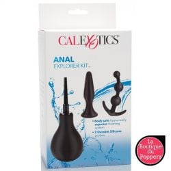 Kit Explorer Plairi Anal - Poire de lavement + plugs