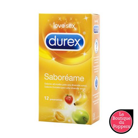 Préservatifs aromatisés Tropical Durex x12 pas cher