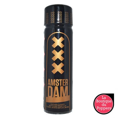 Poppers Amsterdam Black Amyle 24ml pas cher