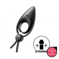 Cockring vibrant Sniper Satisfyer 28mm Noir pas cher