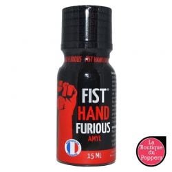 Poppers Fist Hand Furious Amyl 15ml pas cher