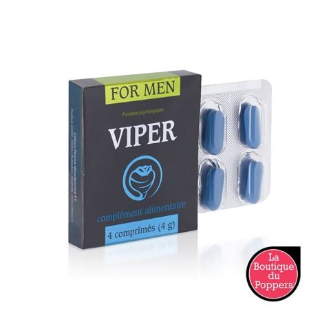 Stimulant Viper for Men 4 Tabs pas cher