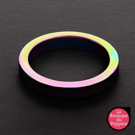 Cockring Rainbow Métal 8mm