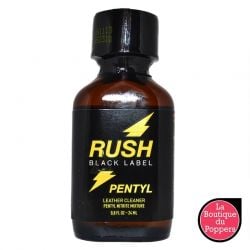 Poppers Rush Black Label Pentyle 24ml pas cher