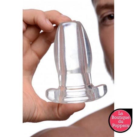 Plug Tunnel Gape Glory 8 x 4.7 cm Transparent pas cher