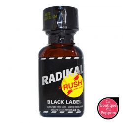 Poppers Radikal Black Label 24ml Amyl pas cher