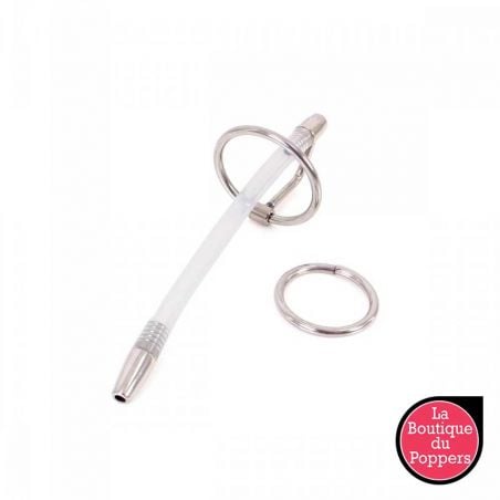 Tige percée Catheter 11cm - Diamètre 7mm