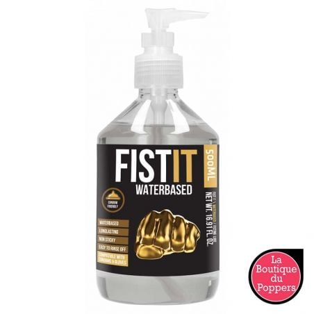 Lubrifiant Eau Fist It - Bouteille Pompe 500ml pas cher