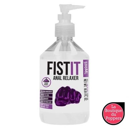 Lubrifiant Anal Relaxer Fist It - Bouteille Pompe 500ml pas cher