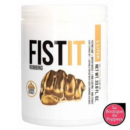 Lubrifiant relaxant Fist It Numbing 1 Litre pas cher