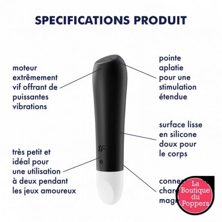 Stimulateur de Clitoris Satisfyer Bullet 2