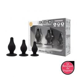 Kit de 3 plugs Silexd Modèle 2