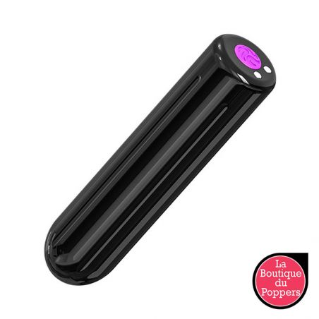 Mini Vibro Slug 8.5cm Noir