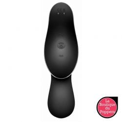 Stimulateur de clitoris Curvy Trinity 2 Satisfyer Noir