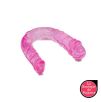 Double Dildo Jelly 11 x 3 cm Rose