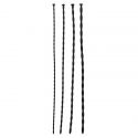 4 Tiges à Urètre pour dilatation 29 x 0.4 cm