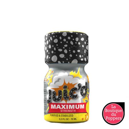 Poppers Juic'd Maximum 10ml Pentyle pas cher