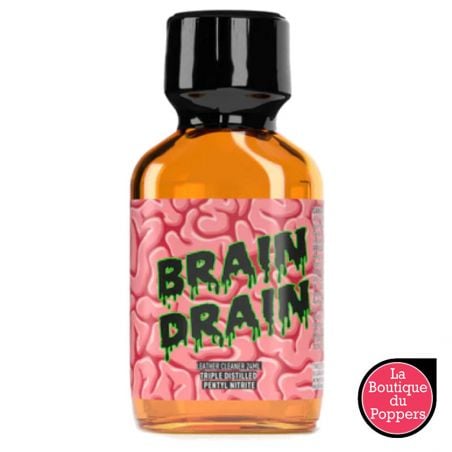 Poppers Brain Drain 24ml Pentyle pas cher